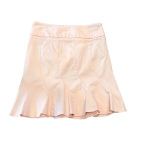 Arden B. scalloped pink mini skirt, XS